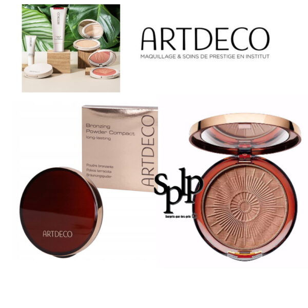 ARTDECO Powder Compact Poudre bronzante N°90 Tofee