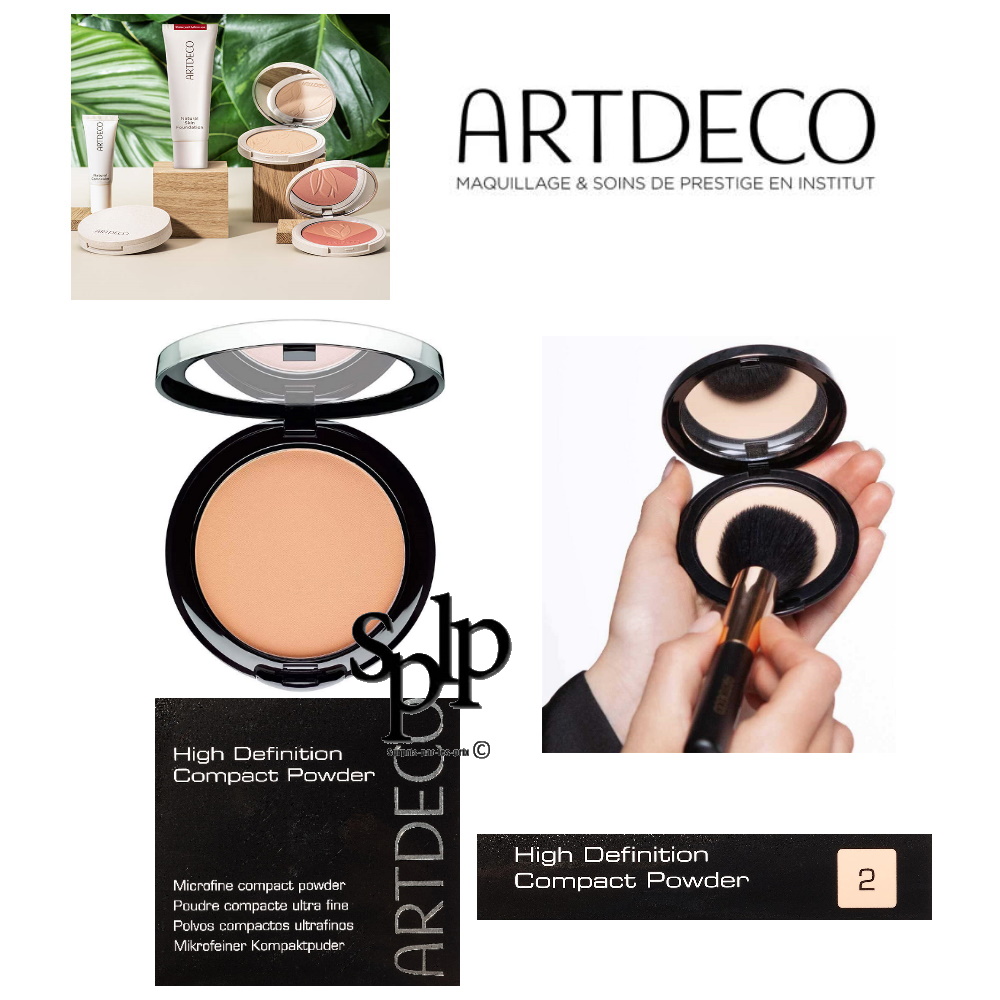 ARTDECO High Definition Poudre compacte ultra fine N°2 ivoire