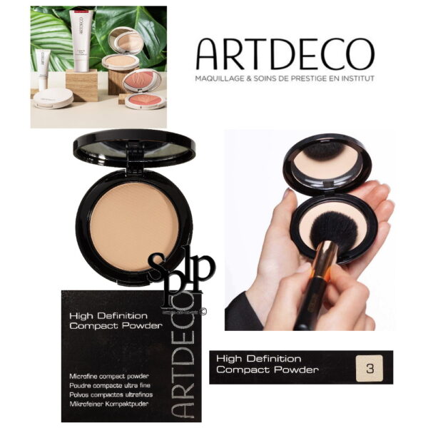 ARTDECO High Definition Poudre compacte e N°3 soft cream