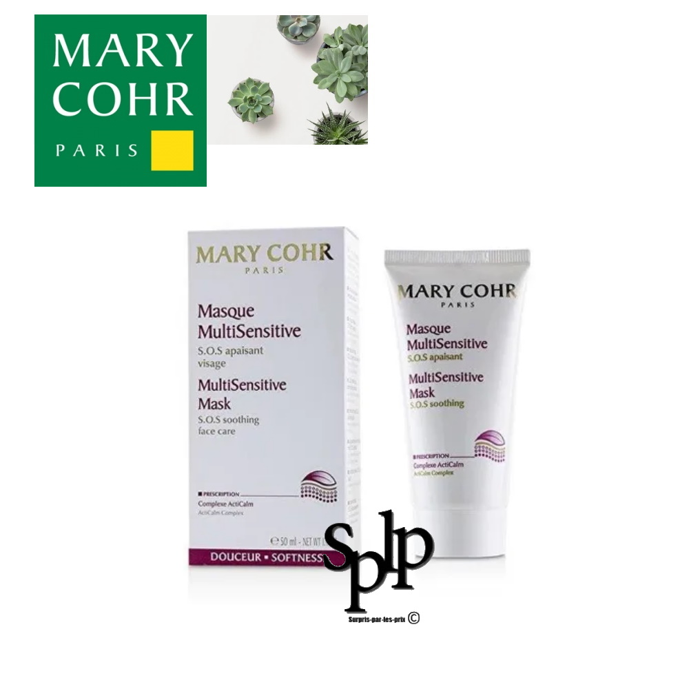 Mary Cohr Masque Multisensitive SOS apaisant peaux délicates