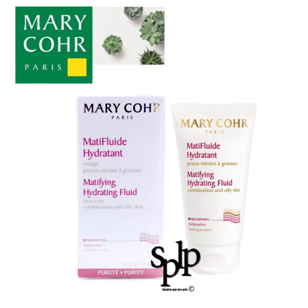 Mary Cohr MatiFluide Hydratant visage peaux mixtes à grasses
