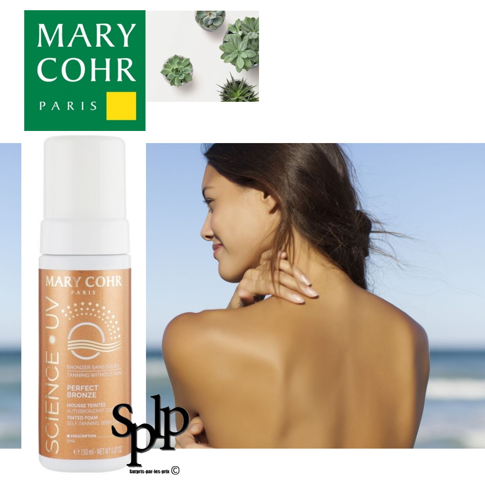 Mary Cohr Bronzer sans soleil Mousse teintée autobronzant corps