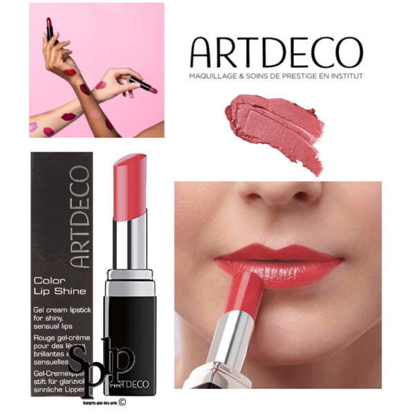 ARTDECO Rouge à lèvres Gel crème brillantes N°24 Shiny coral