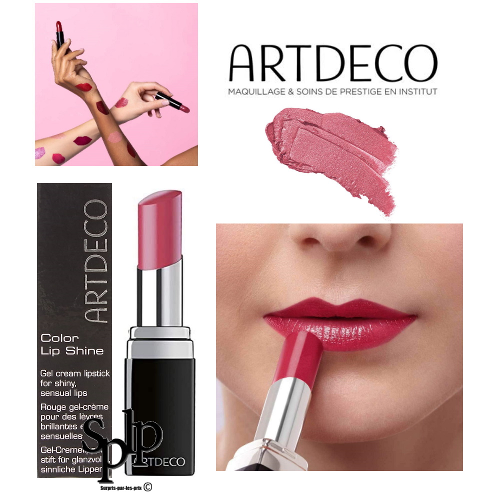 ARTDECO Rouge à lèvres Gel crème brillantes N°54 Shiny raspberry