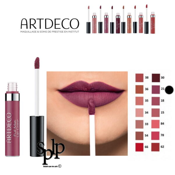 ARTDECO Full Mat Rouge à lèvres longue tenue 21 Velvet Figue