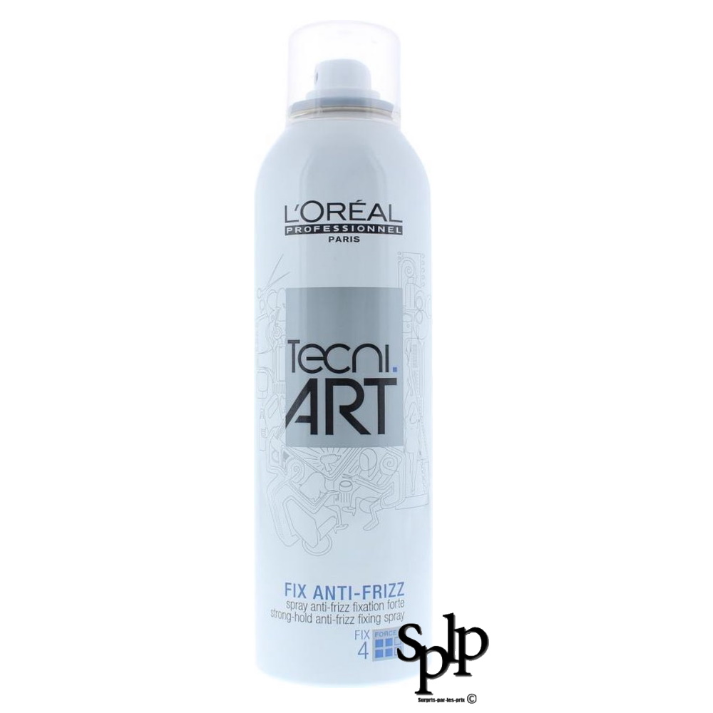 L'Oréal Techi.Art Fix anti-frizz Spray fixation forte 250 ml Force 4