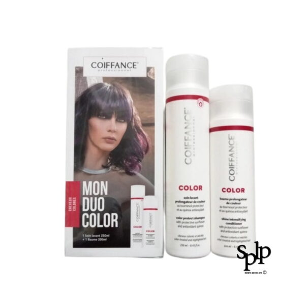 Coiffance Mon duo color Cheveux colorés soin lavant +baume