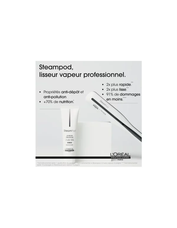 L'Oréal Steampod Lait vapo-actif 2 en 1 lissage + protection