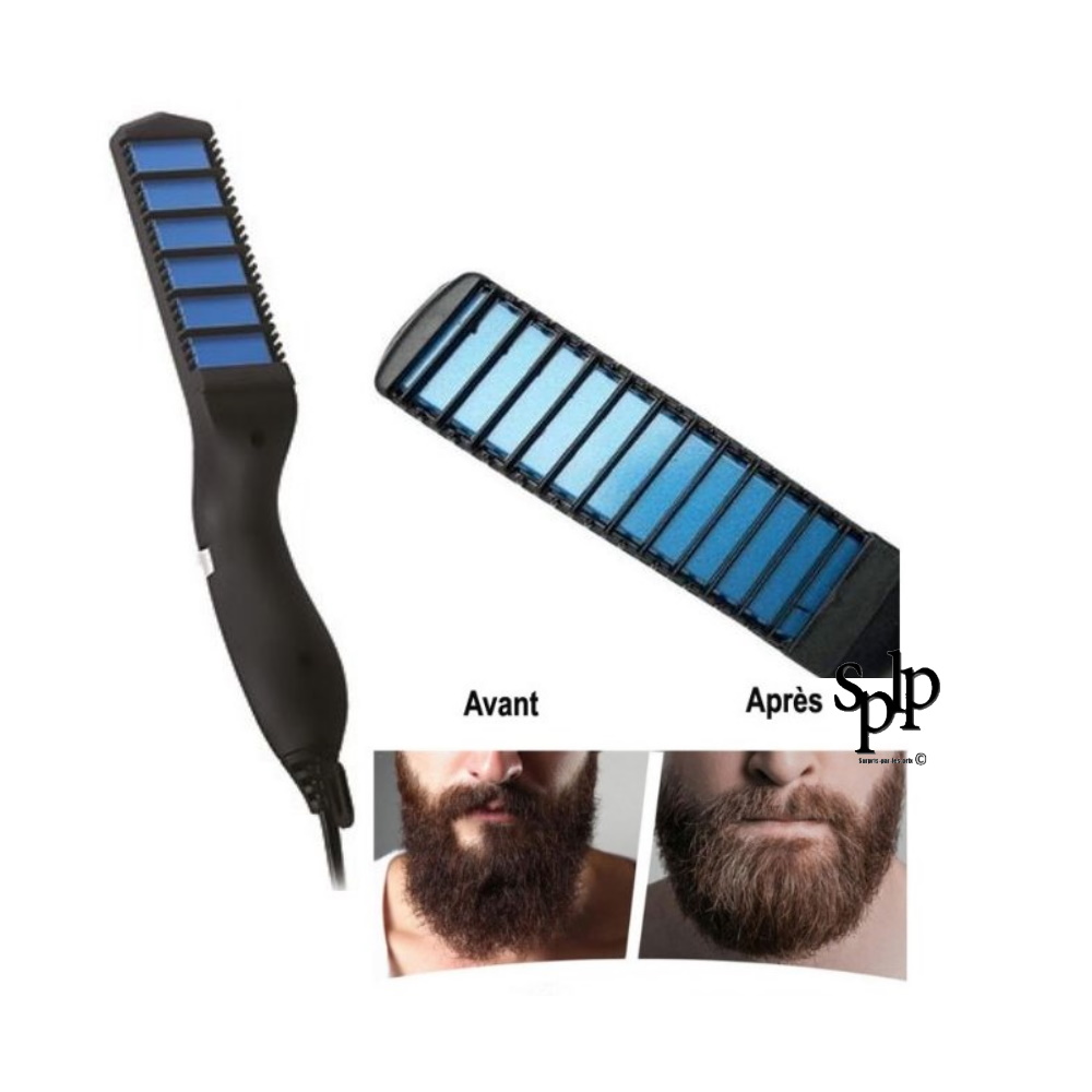 Magister Hipster Brosse chauffante lissante céramique barbe