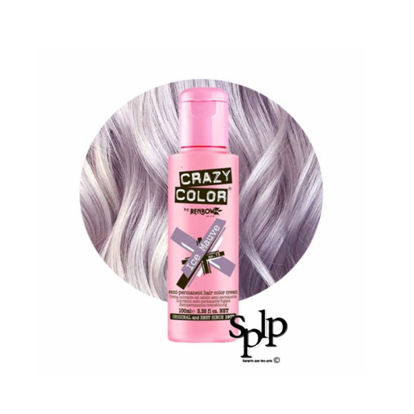 Crazy Color Coloration Semi-Permanente N°75 Ice Mauve 100 ml