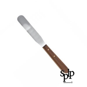 Sibel Spatule métal inoxydable manche bois 20 cm Spécial corps