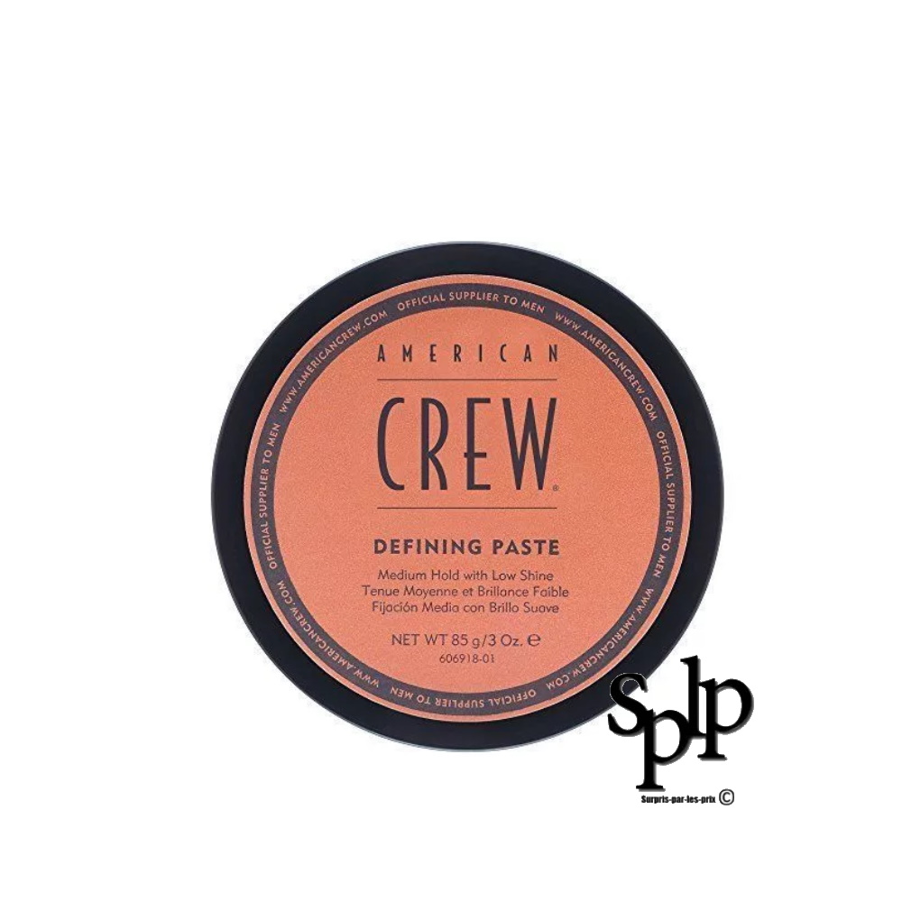 American Crew Defining Paste Cire fixation souple et effet mat