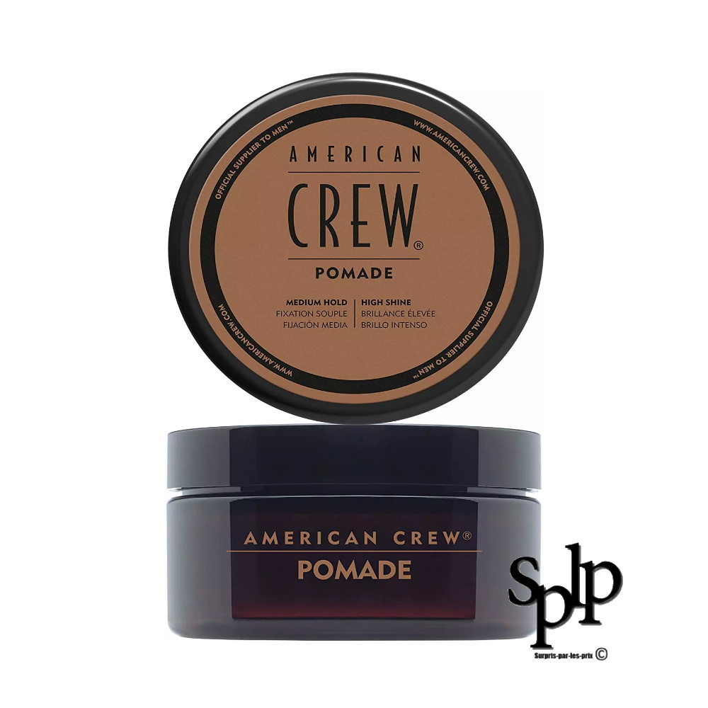 American Crew Pommade coiffage fixation souple brillance élevée