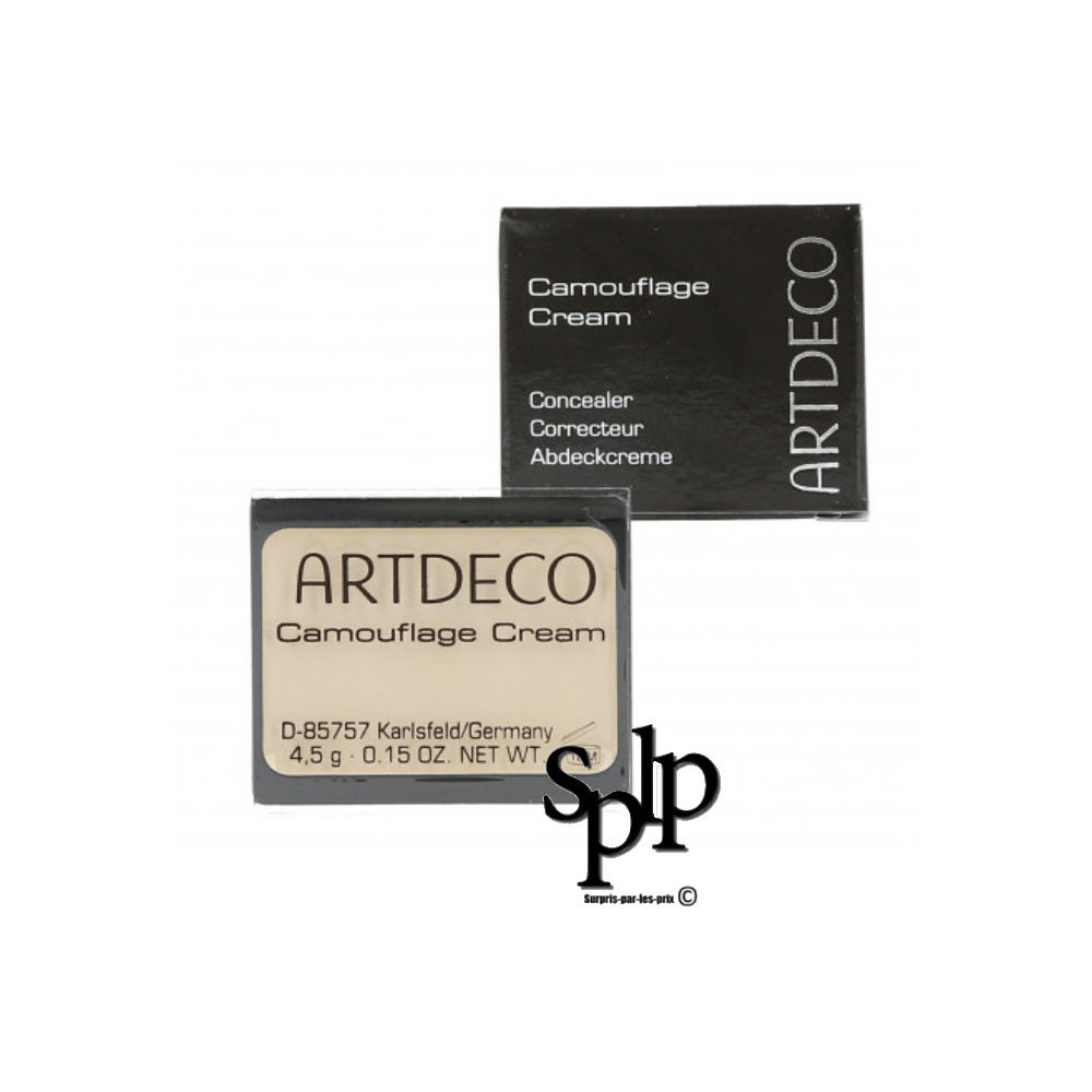 Artdeco Camouflage Cream N°01 neutralisant visage anticernes