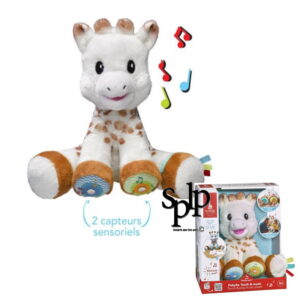 Sophie la girafe Peluche doudou Touch & Music +3 mois