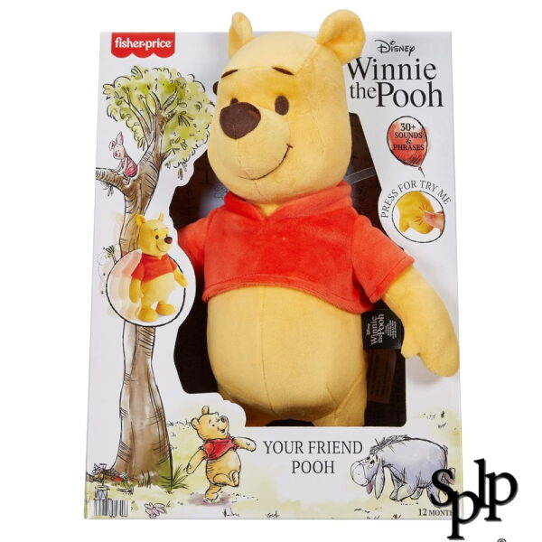 Winnie l’Ourson Peluche à l’effigie Winnie marche et parle