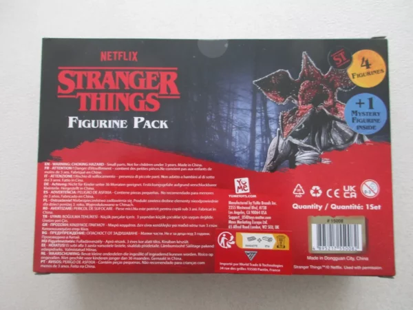 Stranger Things Pack 5 Figurines Lucas Max Dustin & Eddie + 1