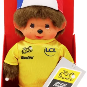 Peluche Monchhichi Tour de France Kiki 20 cm