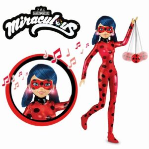 Miraculous Poupée Ladybug sonore boucles d’oreilles lumineuses