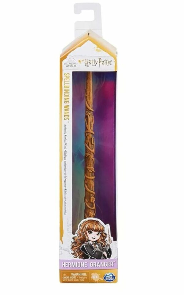 Harry Potter Baguette Magique Hermione Granger + Carte De Sort jouet