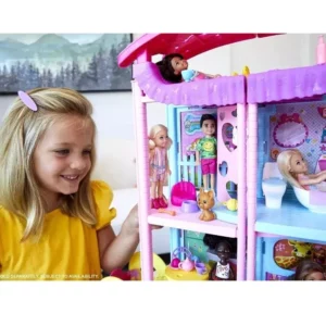 Barbie Maison de Chelsea Animaux  & Piscine + de 20 Accessoires