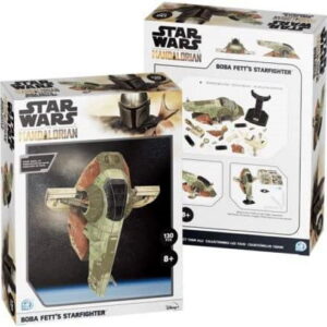 Star Wars Boba Fett’s Puzzle 3D Starfighter 130 pièces Dès 10 ans