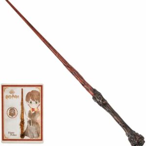 Harry Potter Baguette Magique Officielle 30 Cm + Carte De Sort