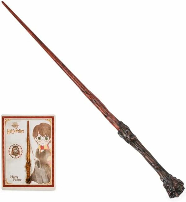 Harry Potter Baguette Magique Officielle 30 Cm + Carte De Sort jouet