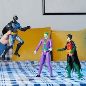 DC Comics Batman 3 Figurines 30 CM Batman/Robin/Le Joker