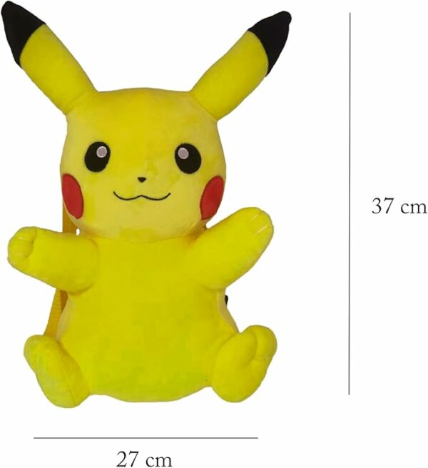 Pokemon Sac à dos peluche Pikachu 37 cm enfant