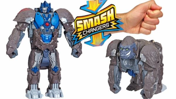 Transformers Optimus Primal Rise of the beasts Smash changers Gorille