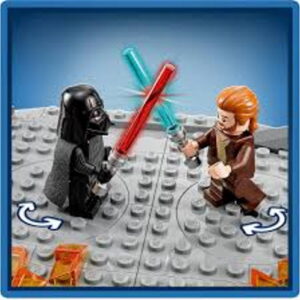 LEGO Star Wars 75334 Obi-Wan Contre Dark Vador + 8 ans