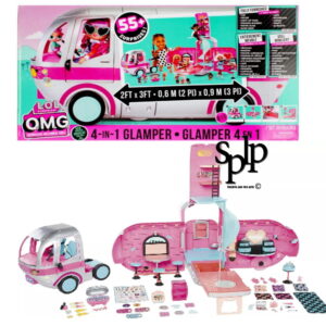 L.O.L. Surprise! OMG 4 en 1 Glamper Camping Car jouets filles