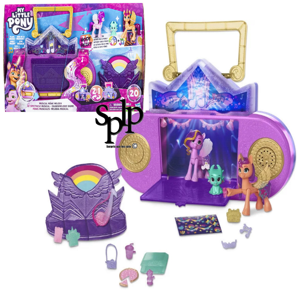 My Little Pony Le spectacle musical coffret avec sons et lumières