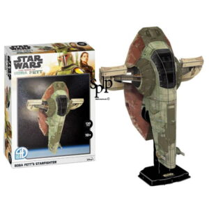 Star Wars Boba Fett’s Puzzle 3D Starfighter 130 pièces Dès 10 ans