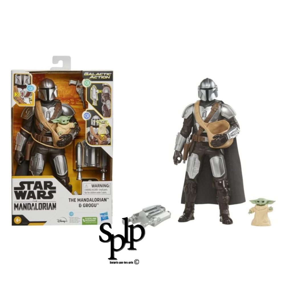 Star Wars Galactic Figurines The Mandalorian & Grogu interactives