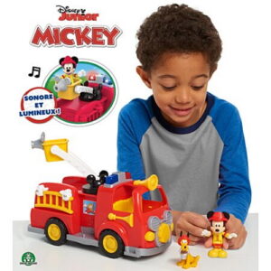 Disney Mickey Camion de Pompier sonores & Lumineuses