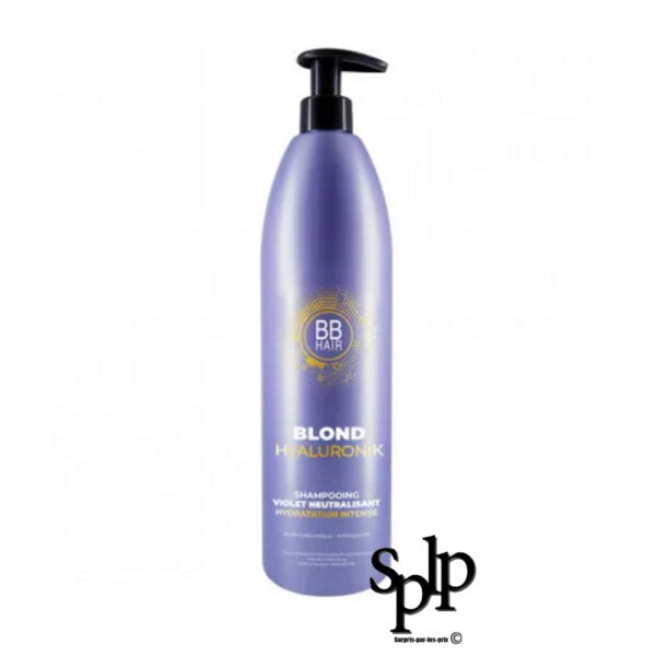 BB Hair Blond Hyaluronik Shampoing violet neutralisant 1 litre