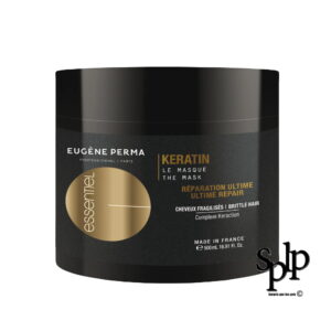 Eugène Perma Masque Kératine cheveux fragilisée Pot de 500 ml