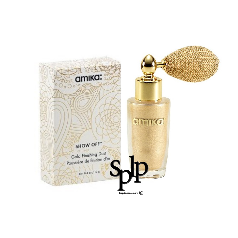 Amika Poussière de finition d'or pour les cheveux