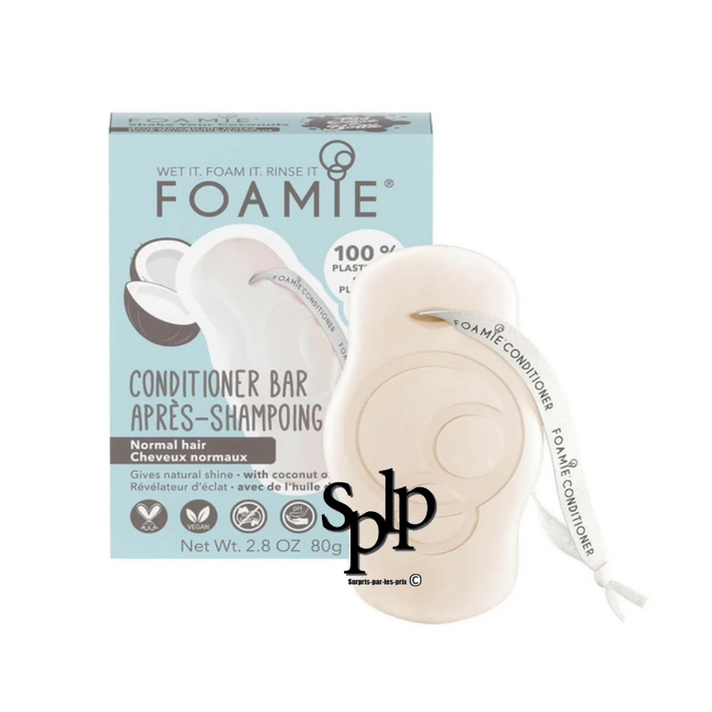 Foamie Après-Shampoing solide Cheveux normaux Parfum Coco